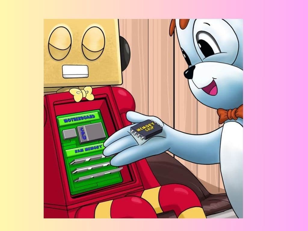 Game blending story telling and coding